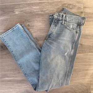 GAP Blue Denim Slim Straight Jeans